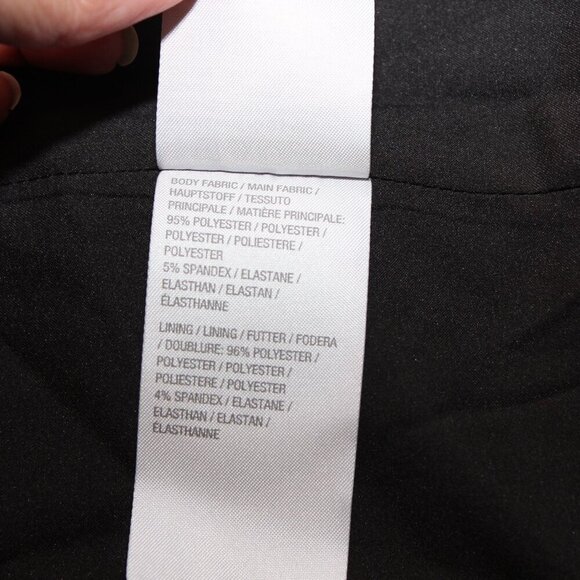 Dennis Basso Womens Animal Print Houndstooth Long Snap Front Jacket Size 14 - Picture 7 of 9